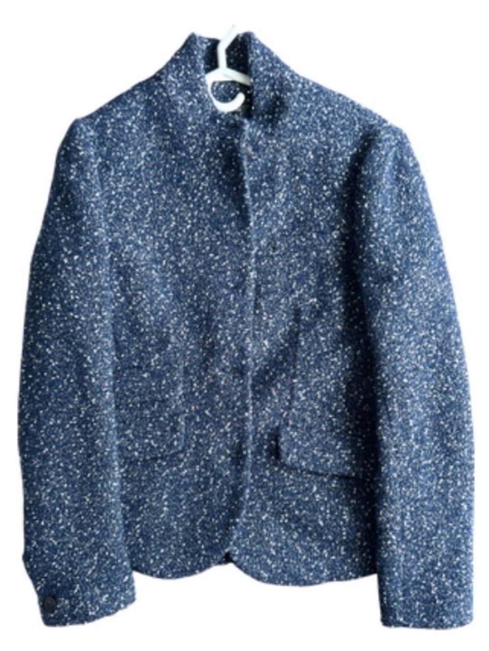 rag & bone Navy Speckled Pea Coat